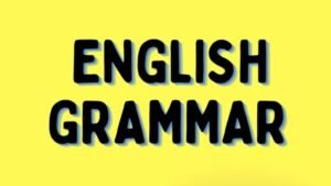 English Grammar
