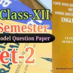 4th Semester English Model Question Paper Set 2