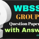 WBSSC Group C Question Paper 2026